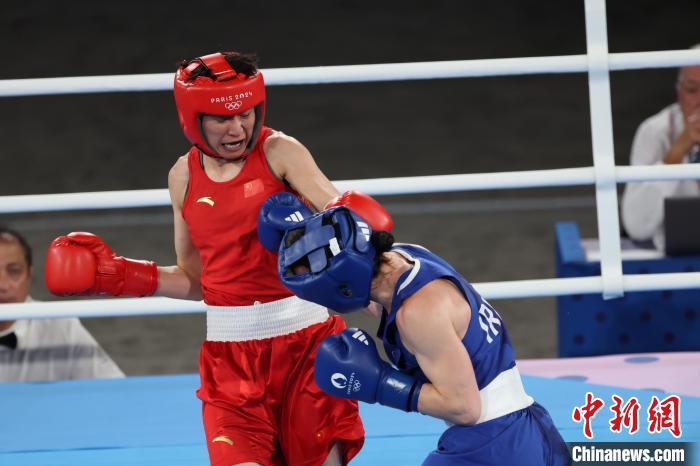 巴黎奥运女子拳击赛中国选手杨文璐摘银 吴愉杨