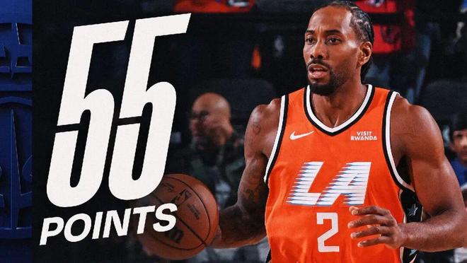 快船逆袭西部前三：伦纳德神迹助球队完成52场